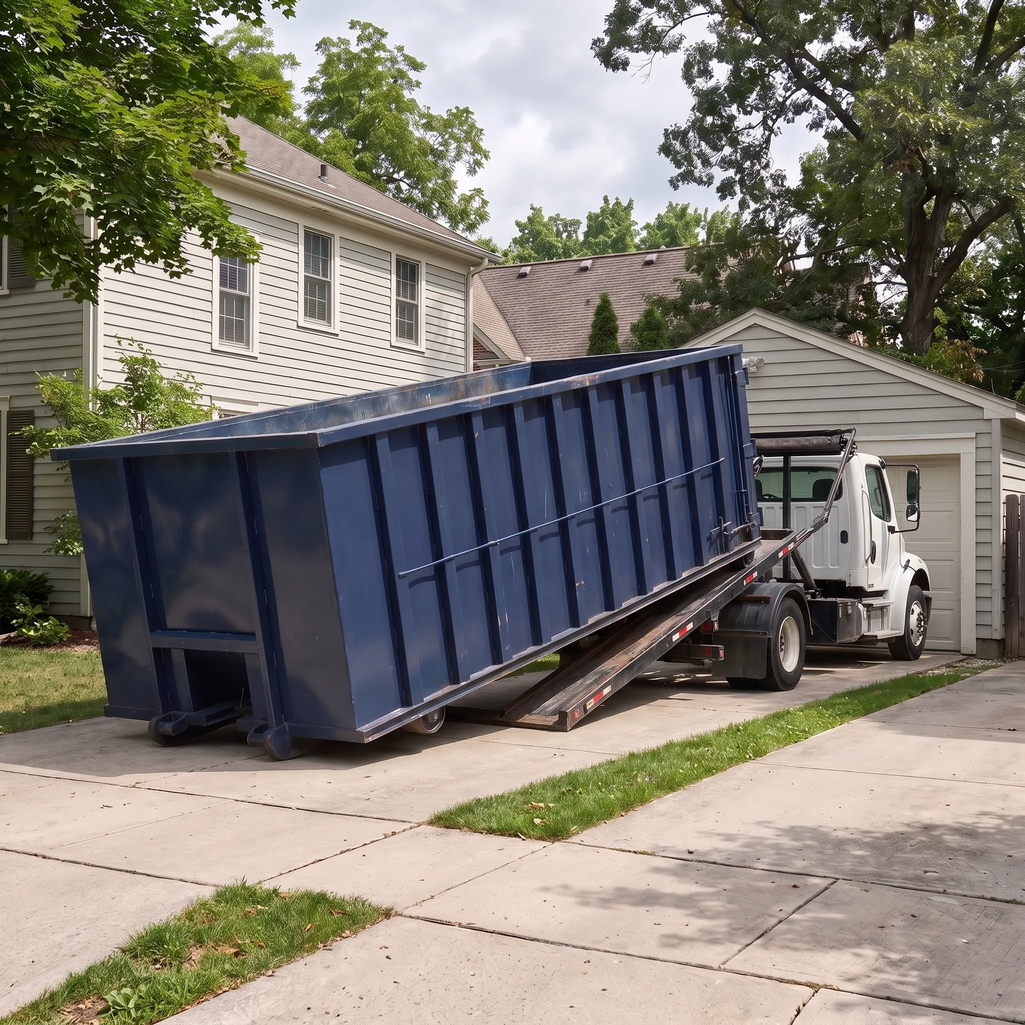 Roll-off dumpster delivery in Minnesota